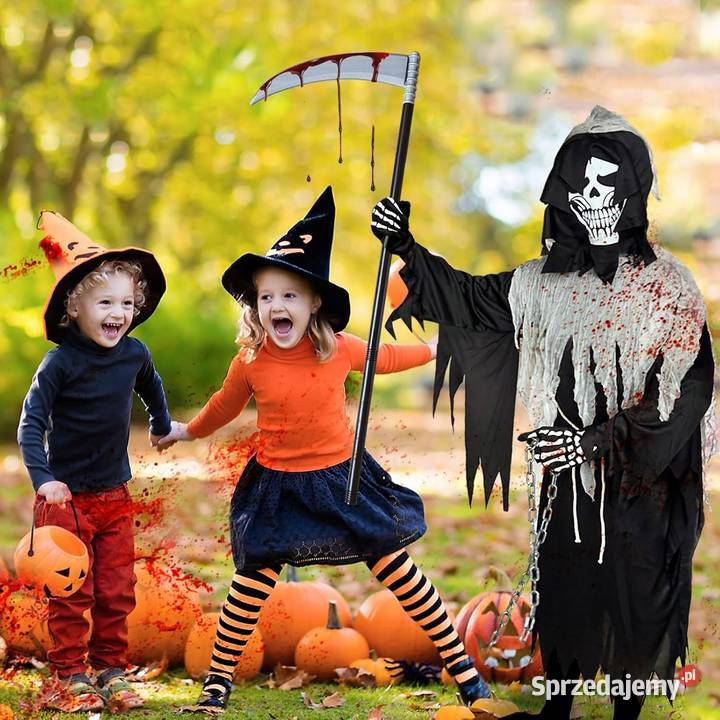 Kostium Halloween dzieci Żniwiarz XL 150165 Jadowniki sprzedam
