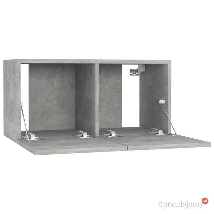 vidaXL Szafki wiszące pod TV 2 SKU804521