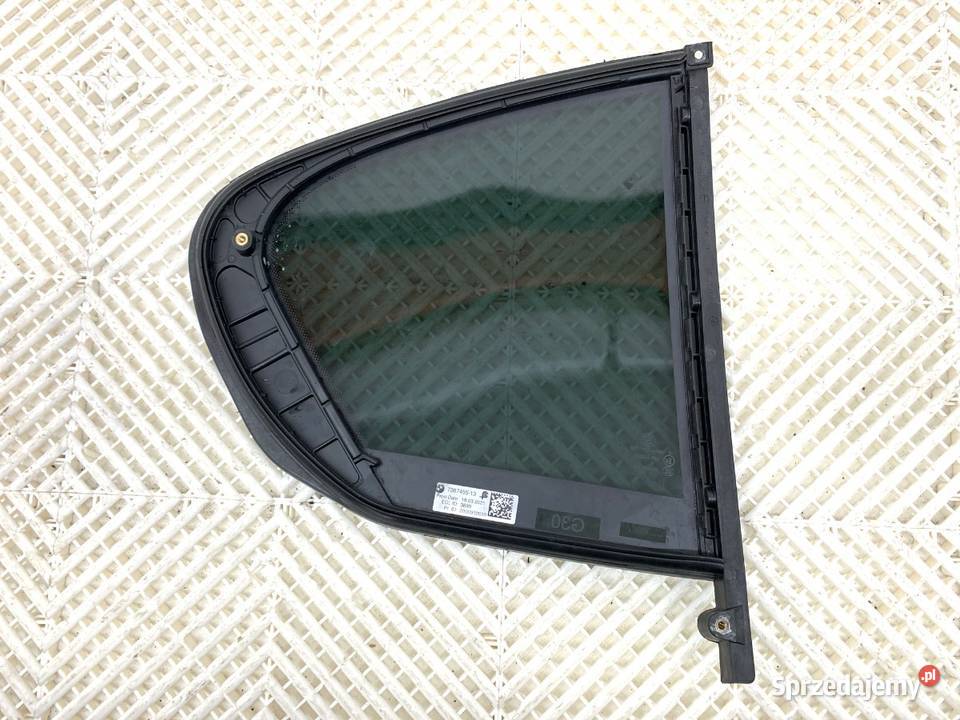 SZYBA LEWY TYŁ TRÓJKĄTNA BMW G30 SedanLimuzyna