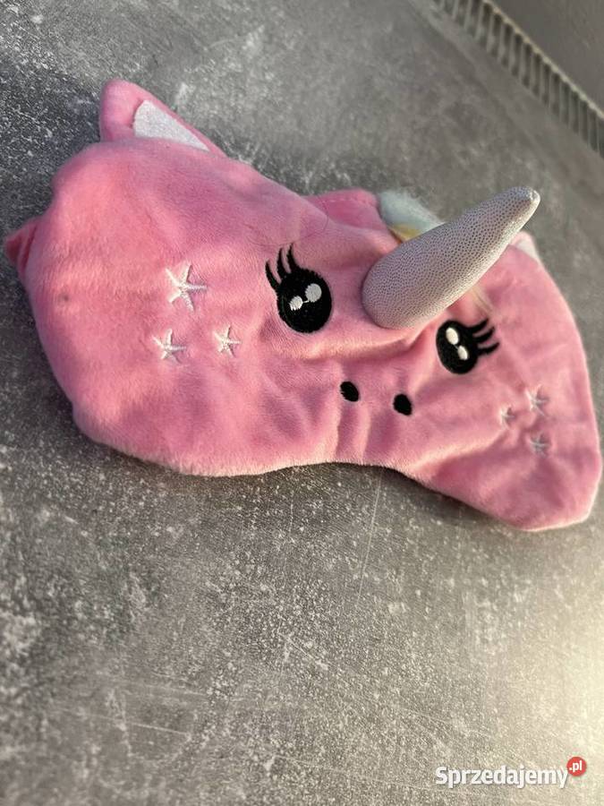Maska na oczy do spania jednorożec unicorn Jasło
