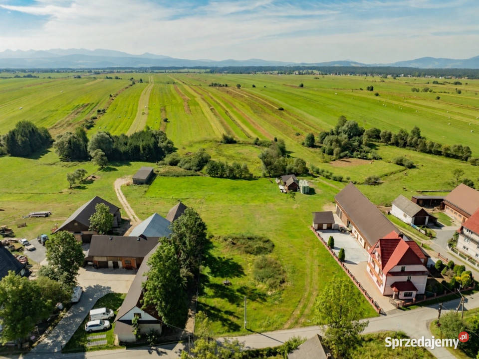 Działka Budowlano Rolna z widokiem na Tatry Jabłonka