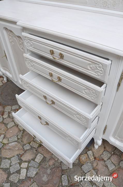 Komoda kredens pomocnik biała stylowa klasyczna wielkopolskie Kalisz