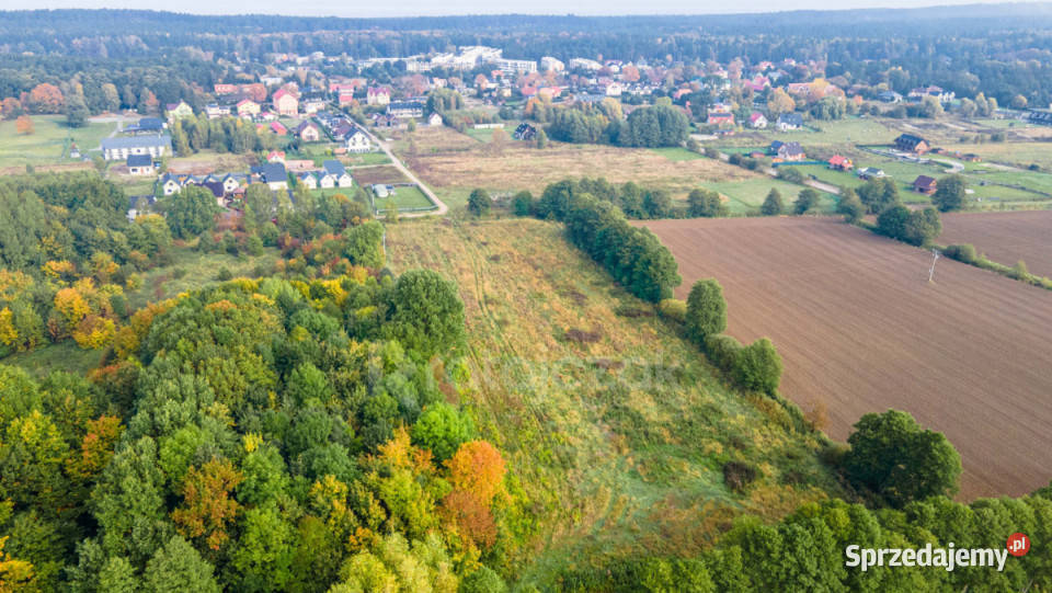 Sprzedaż gruntu 1097m2 Jantar utwardzona pomorskie