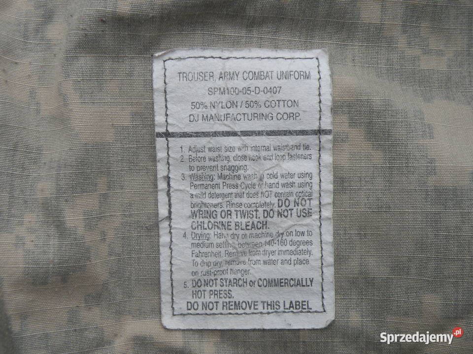Spodnie ACU ucp small short ripstop 3 Wrocław