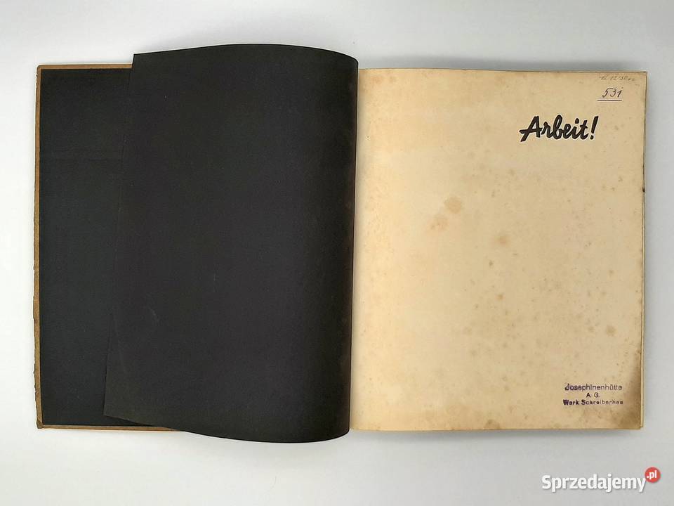 Arbeit DrPaul Wolff 1937 Album zdjęć unikat Szklarska Poręba sprzedam