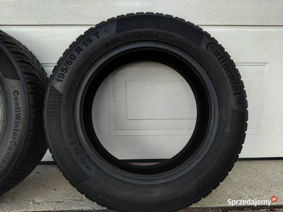 Opony Zimowe Continental 19560 R15 T Conti wielkopolskie Ostroróg sprzedam