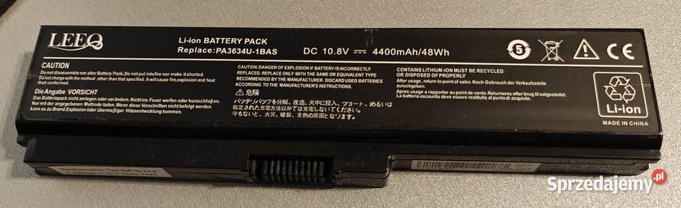 Bateria PA3634U1BAS do laptopa TOSHIBA Toshiba Orły