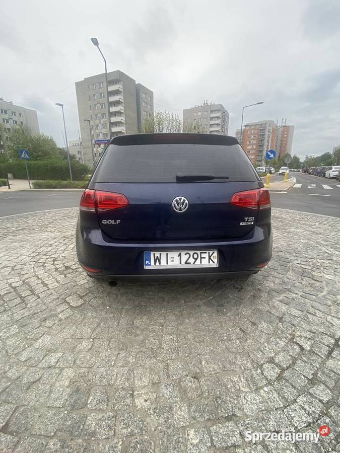 VOLKSWAGEN GOLF 7 12 TSI SALON POLSKA Warszawa