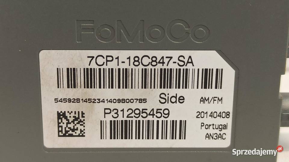 VOLVO V70 III WZMACNIACZ ANTENY 7CP118C847SA Pozostałe