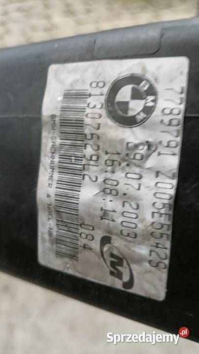 BMW 330D ZBIORNICZEK WYRÓWNAWCZY KOMPLET 2003 osobowe dolnośląskie Mietków