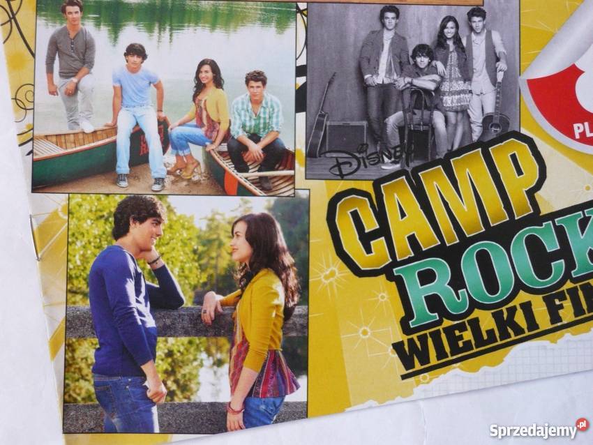 PLAKATY CAMP ROCK2 WIELKI FINAŁ DEMI LOVATO Bydgoszcz