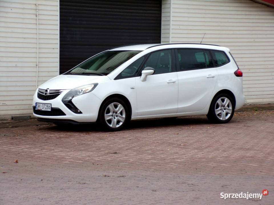 Opel Zafira Gwarancja 7 Osobowy 20 CDTI 2013R C relingi dachowe Mikołów