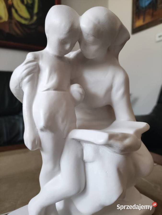 Figura ceramiczna johikera Bochyme lubelskie