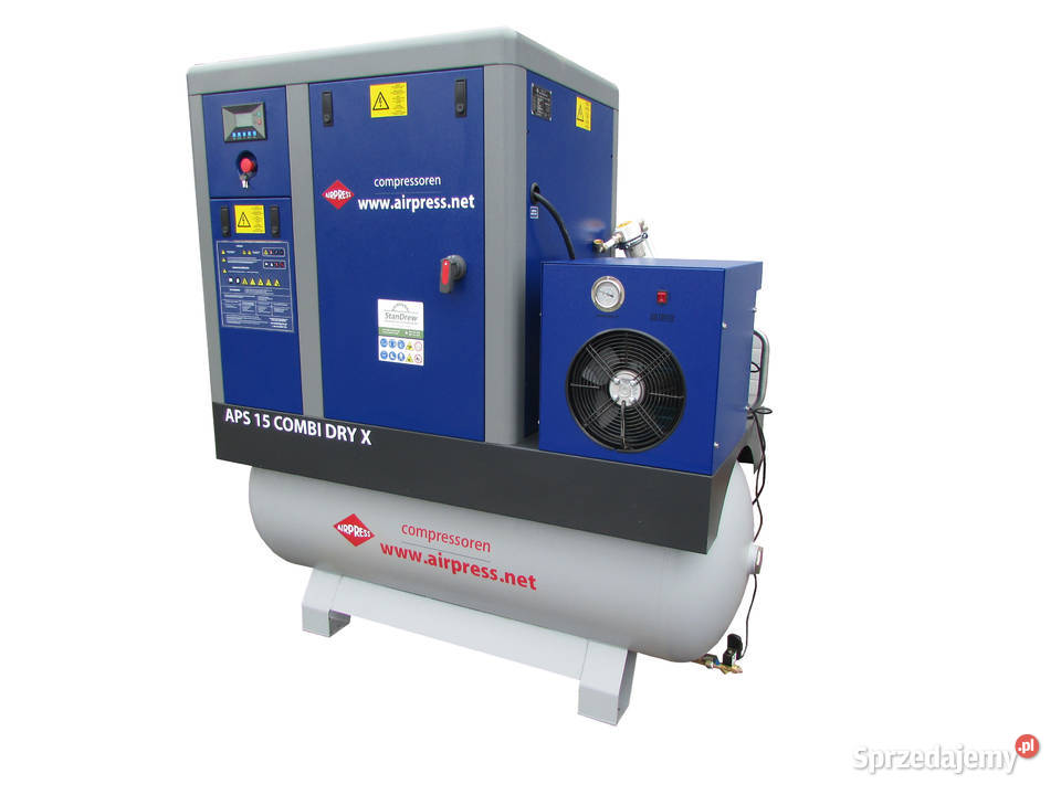 Kompresor śrubowy APS 15 Combi Dry X 10 bar 15 Mojusz