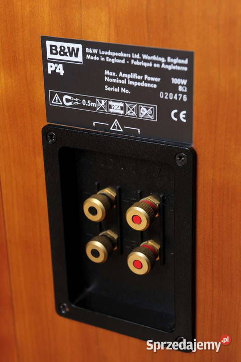 Kolumny głośniki BW BowersWilkins P4 Wrocław sprzedam