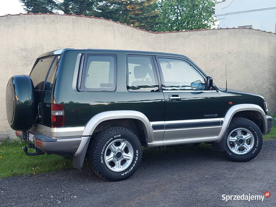 Isuzu Trooper 35 V6 Monterey 4x4 LPG zabudowa aluminiowe felgi wielkopolskie Wilkowyja