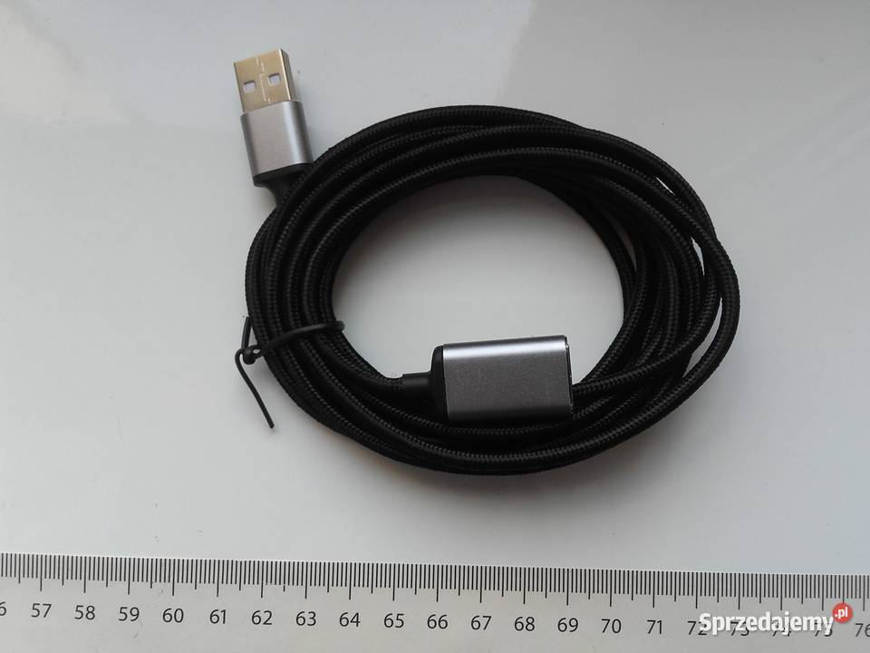 Przedłużacz USB 20 kabel długości 3m 300 kable, taśmy, przedłużacze kujawsko-pomorskie