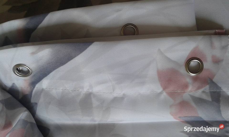 Zasłona prysznicowa 180x200 HM Home biały Kraków