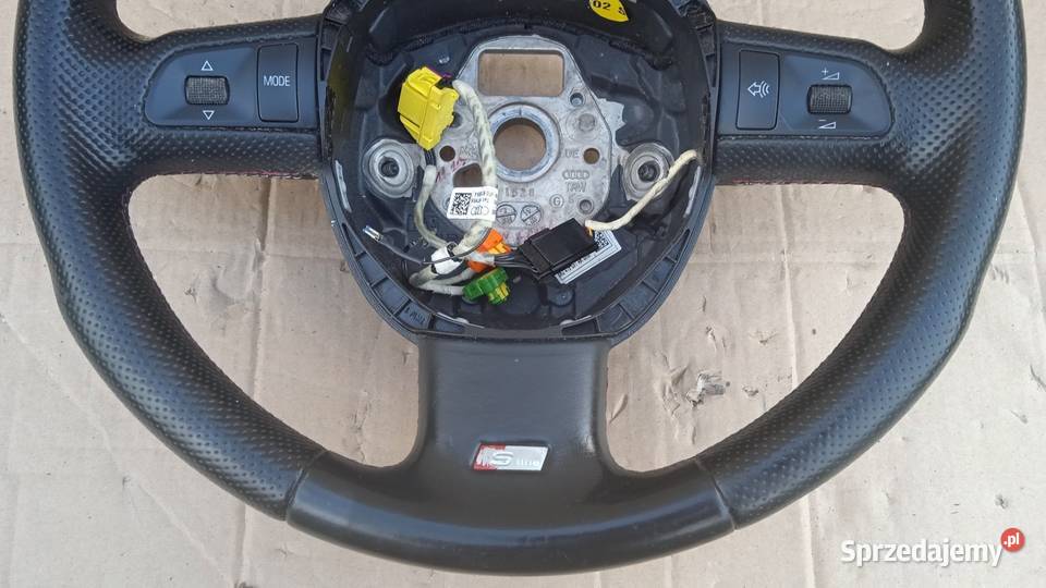 AUDI A6 C6 SLINE KIEROWNICA SKÓRA MULTIFUNKCJA