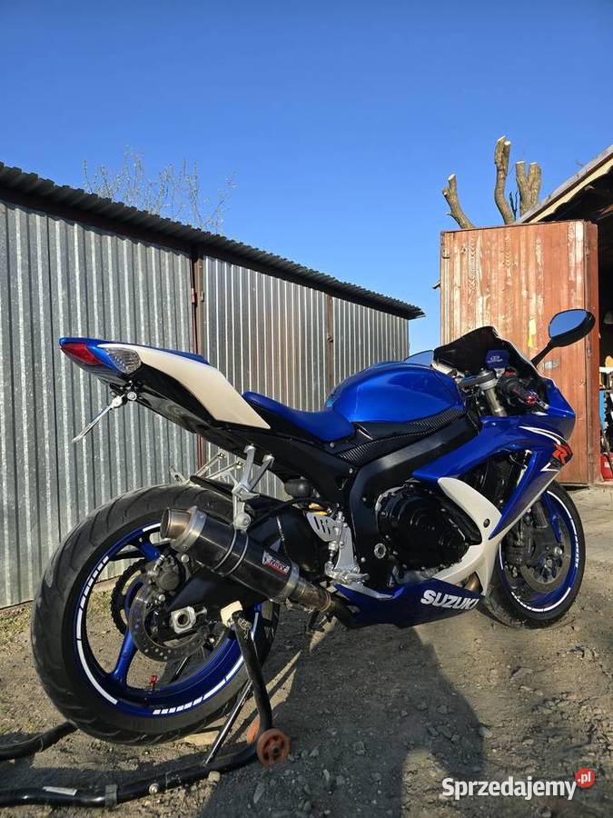 Suzuki GSXR 600 k8 2008r Błażowa sprzedam