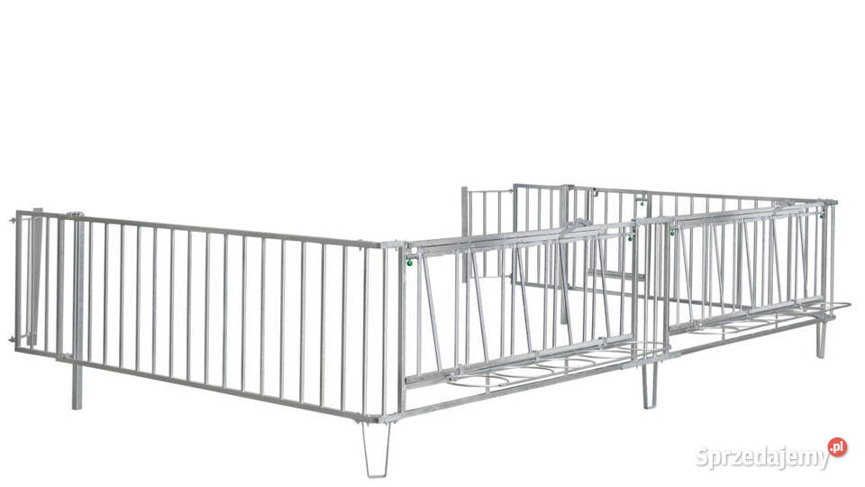 6częściowe ogrodzenie domku cieląt XL10 z