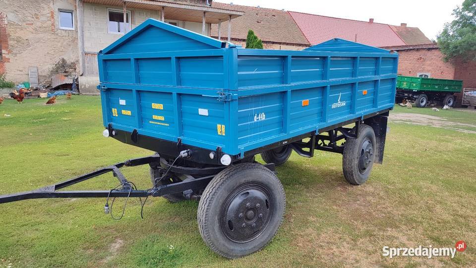 Przyczepa Rolnicza Sanok D44 D44a D44b Piława Górka Sobocka