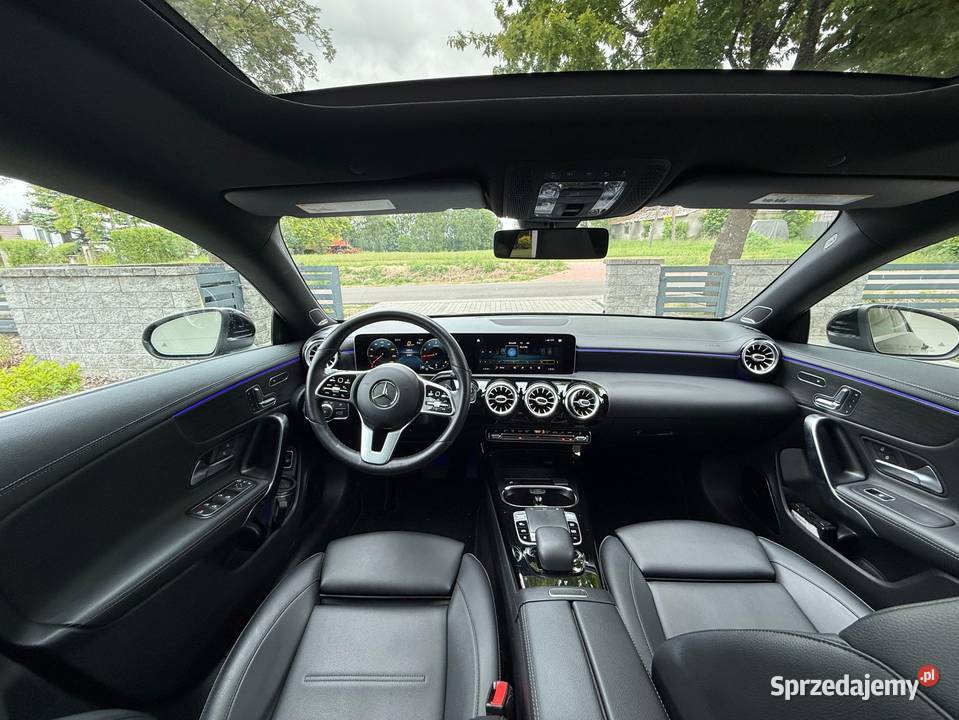 Mercedes CLA 250 4matic 20 Benzyna 221 2019r nieuszkodzony Poznań