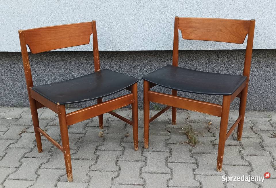 3x Krzesło GFM UX4 PRL modern scandi Homa Gliwice