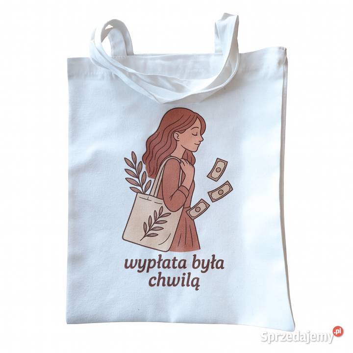 Torba bawełniana z nadrukiem personalizowanym A4 Dębna