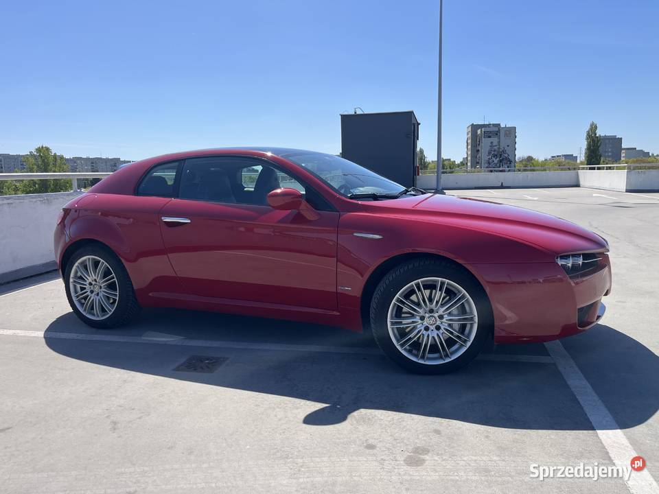 Alfa Romeo Brera czerwona 32 V6 JTS 260 napęd Q4