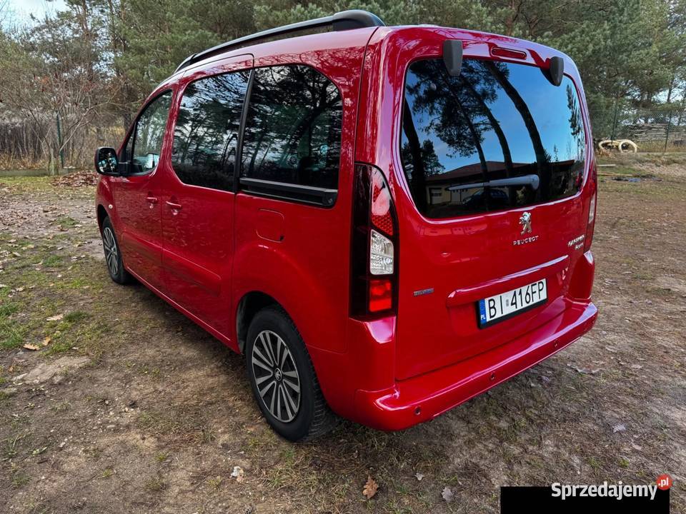 Peugeot Partner II 16 diesel BlueHDi 2016r 266000km Białystok