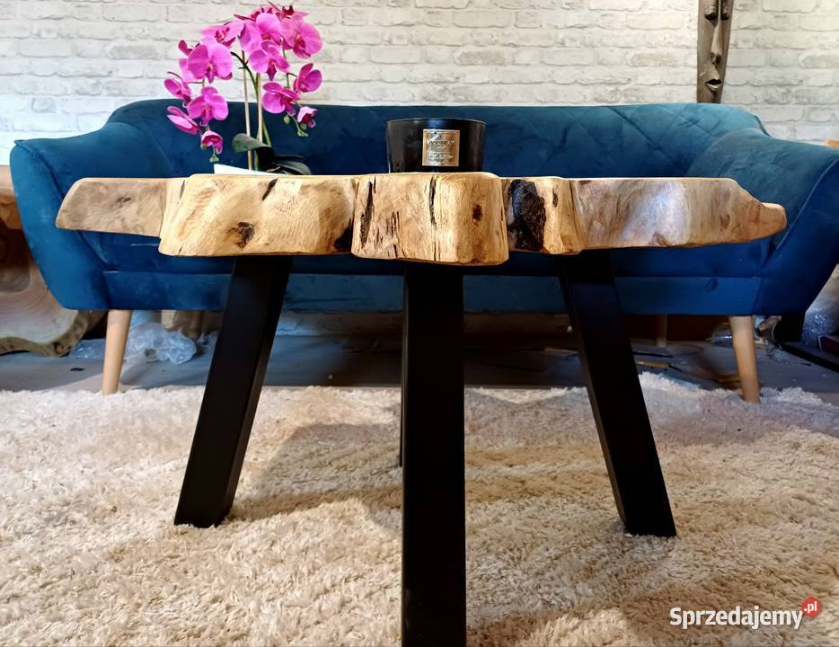 Stolik kawowy 90x77 KORZEŃ ORZECHA WŁOSKIEGO wielkopolskie