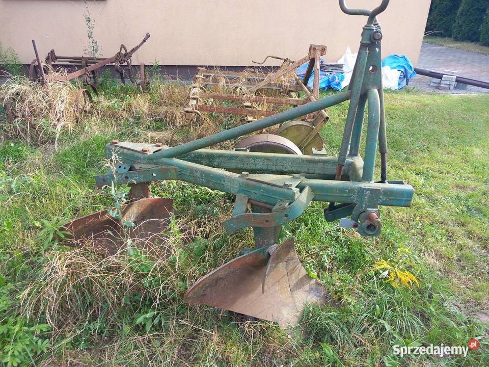 Pług 2 skibowy nieuszkodzony mazowieckie Sochaczew