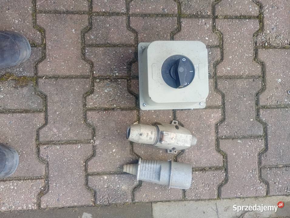 Włącznik maszyn Wtyczki Włączniki i ściemniacze Sieradz