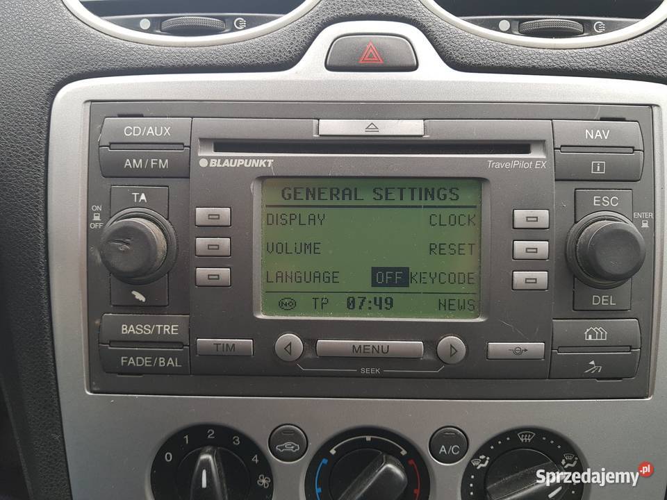 Radio Ford Focus mk2 Blaupunkt łódzkie Łask