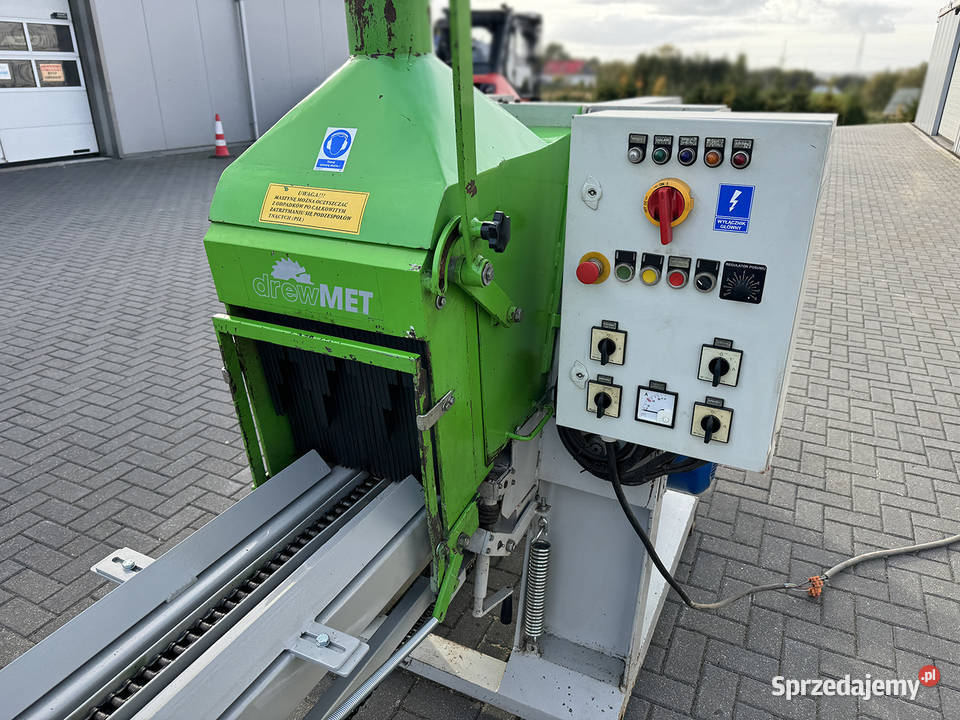 Trak tarczowy do cięcia pryzm i desek z kłód pomorskie Sierakowska Huta sprzedam