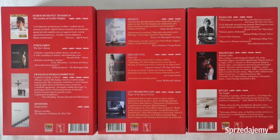 Lech Majewski kolekcja 10 filmów na DVD Warszawa
