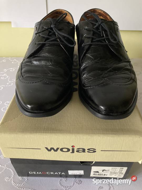 Półbuty Skórzane Wizytowe Elegankie Premium Czerwionka-Leszczyny sprzedam