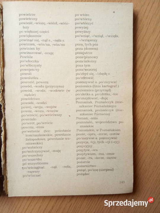 Kieszonkowy Słownik Ortograficzny śląskie Dąbrowa Górnicza