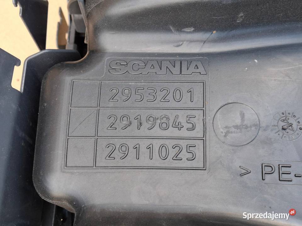 SCANIA R S ZBIORNIK ADBLUE WSPORNIK MOCOWANIE Bieleń