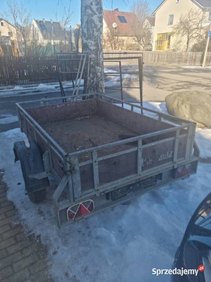 Przyczepa plandeka lekka 750 Pongratz Przyczepy i naczepy Michniów