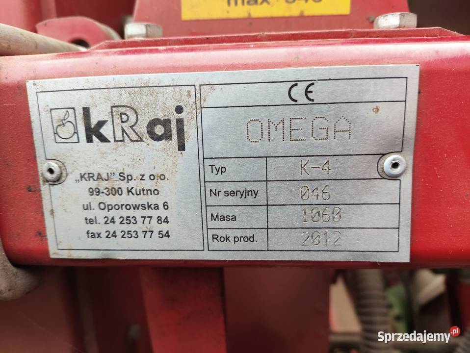 siewnik do kukurydzy Krzywda