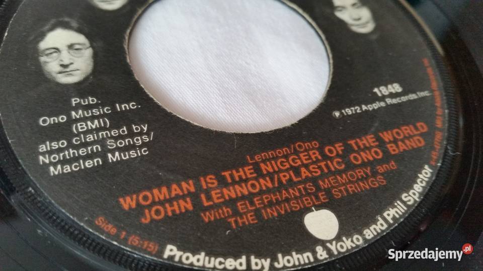 JOHN LENNON Woman Is The Nigger Of The World
