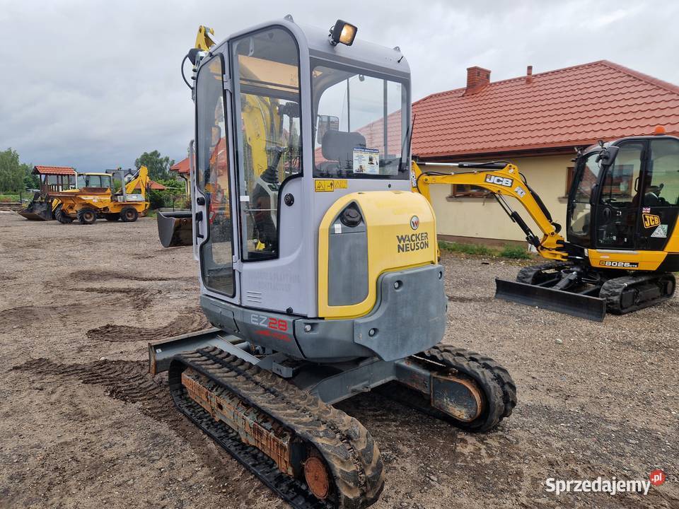 Minikoparka Neuson Wacker EZ 28 VDS 2017r Koparki Ryżki
