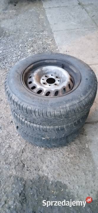 3 koła fiat panda z oponami opony zimowe 15580 Krosno