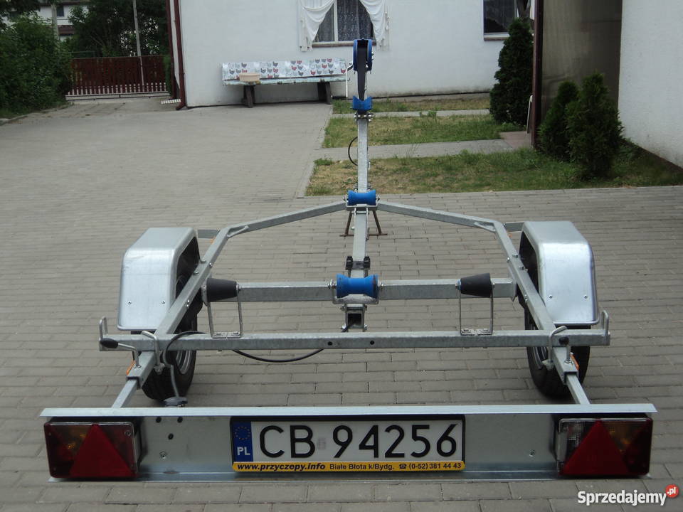 przyczepka do przewozu łódki Rok produkcji 2017 Bydgoszcz