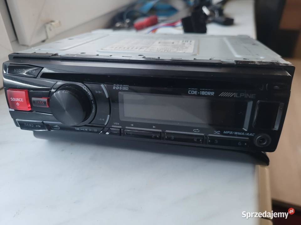 Radio samochodowe Alpine CDE 180RR USB AUX CD Radioodtwarzacze