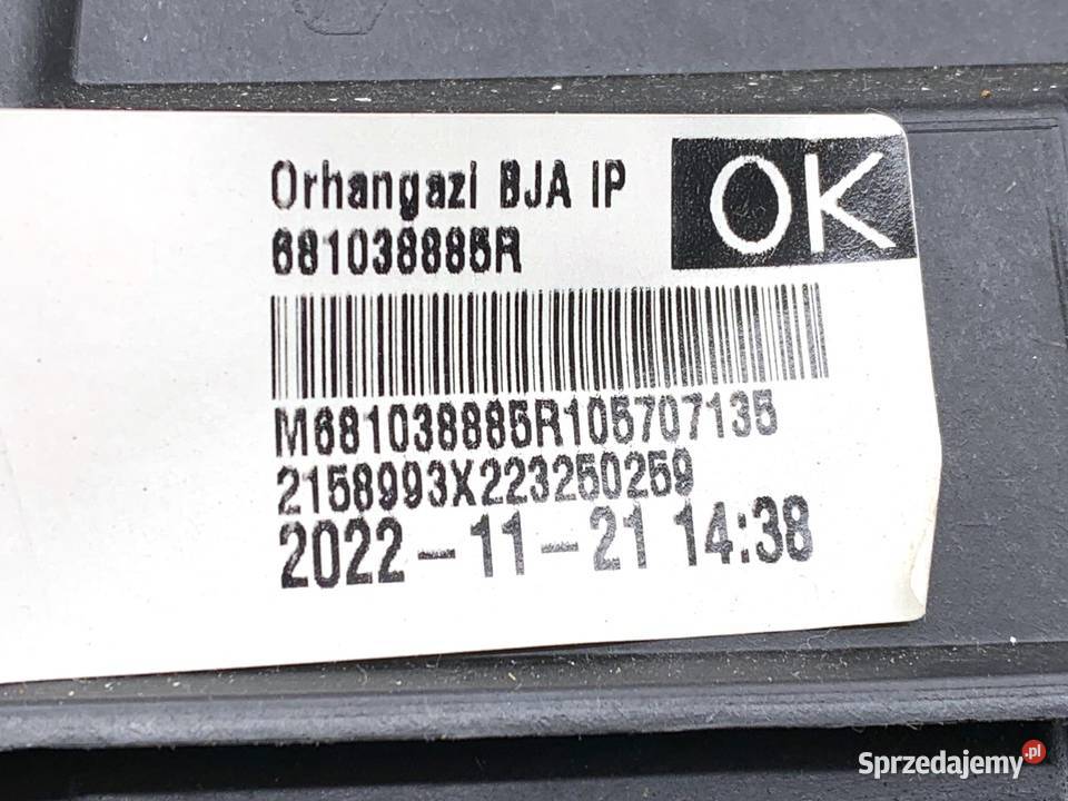 KOKPIT Z PODUSZKĄ PASAŻERA RENAULT CLIO V podkarpackie