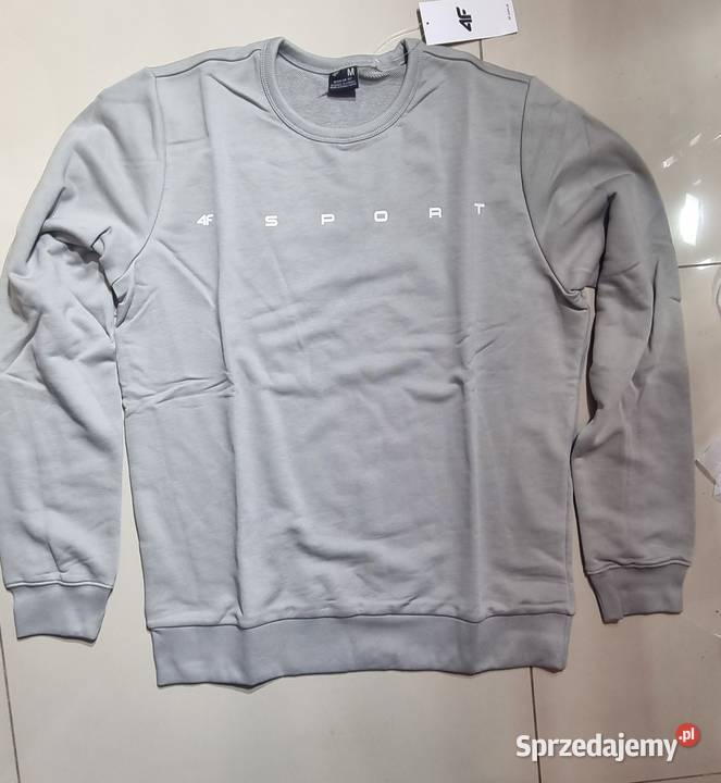 NowaBluza dresowa 4F nierozpinana męska szara Legnica