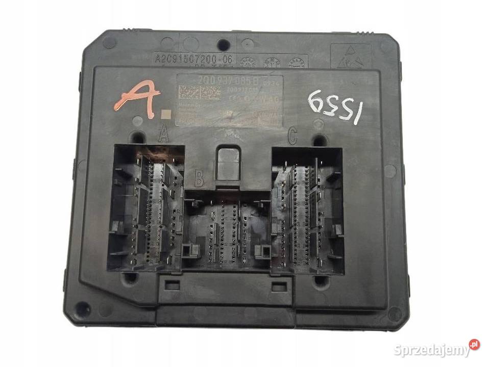 MODUŁ 2Q0937085B BCM MQB27 Skoda Fabia III 2014 Komputery
